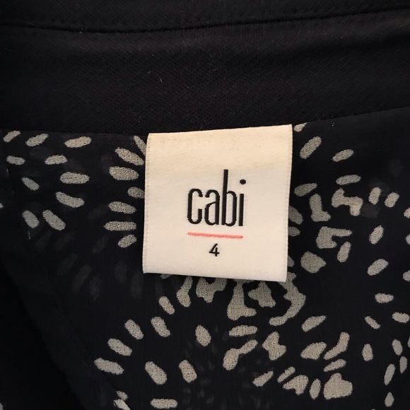 CAbi Gland Slam Nautical Blazer size 4 - Picture 5 of 5